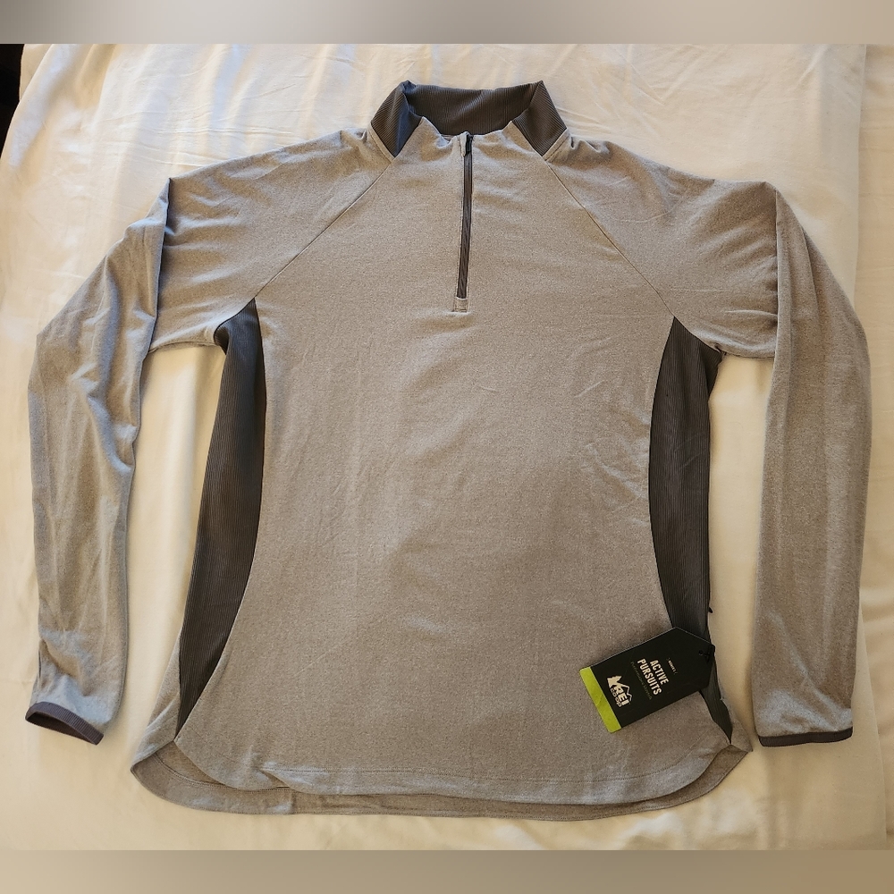 REI Women's 1/4 Zip Active Pursuits Top, Size XL, NWT